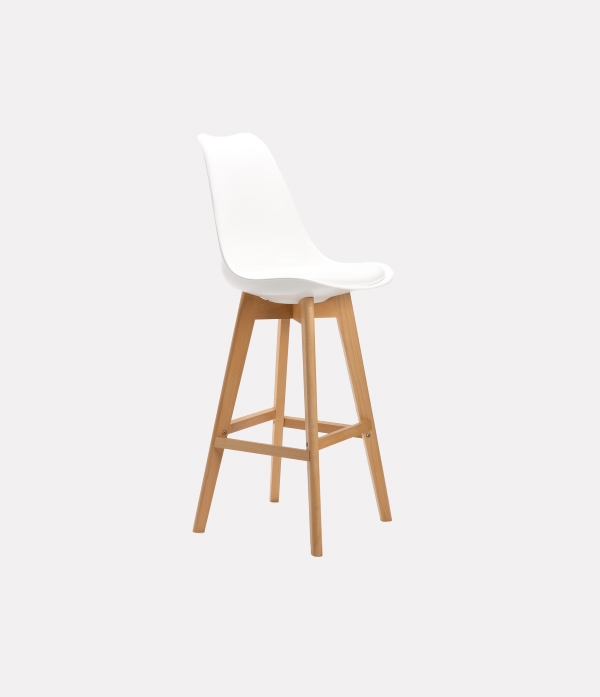 Tolix Wood Kitchen Stool - Afbeelding 2