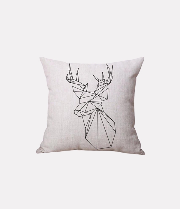 Yockey Foil Decorative Cotton Throw Pillow - Afbeelding 2